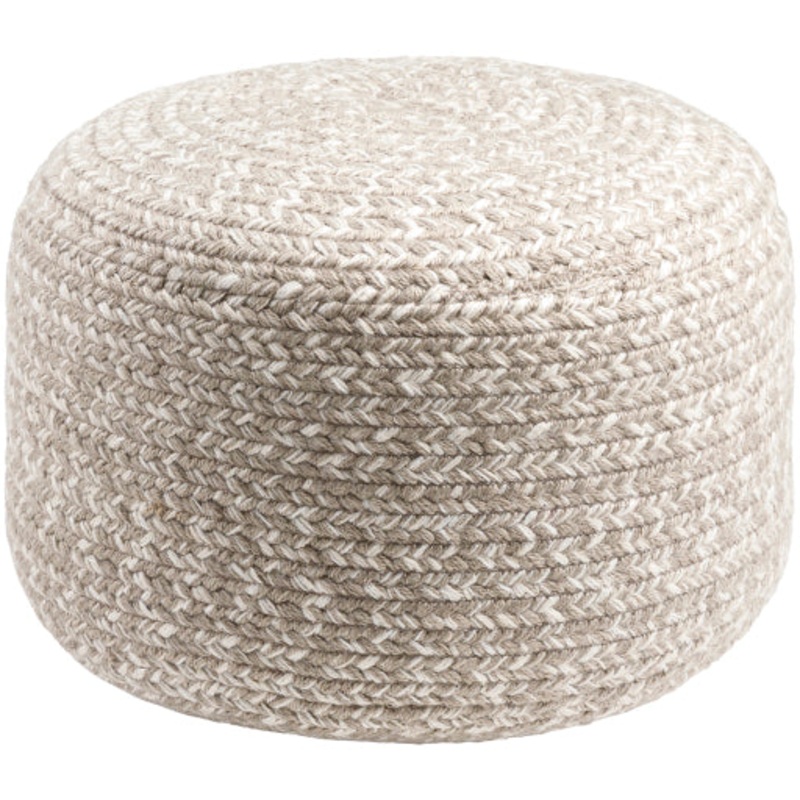 Serene Chic Pouf