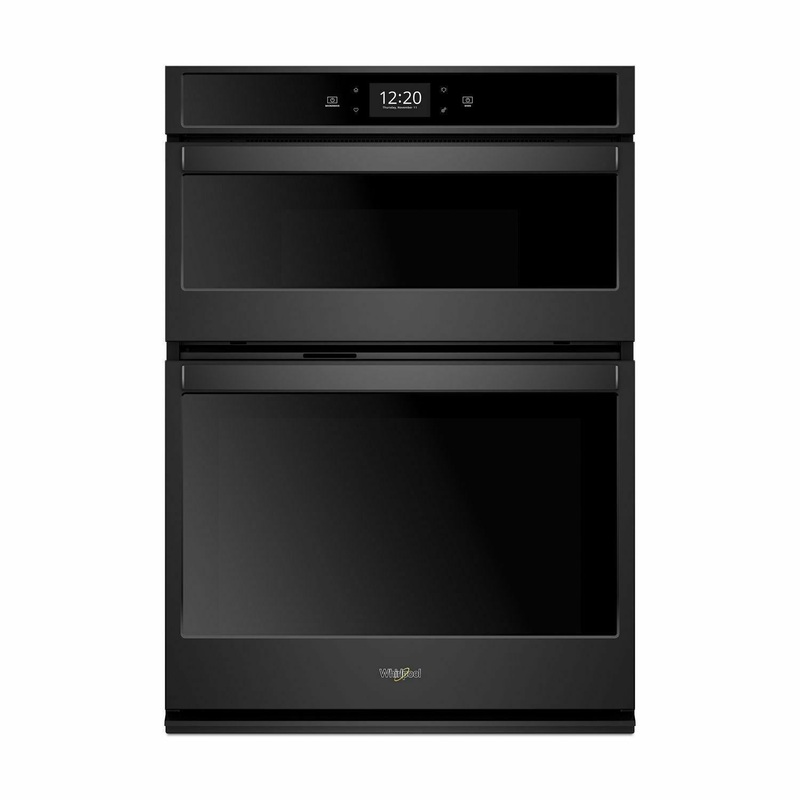 Whirlpool WOC75EC0HB 6.4 cu. ft. Smart Combination Wall Oven with Touchscreen – Black