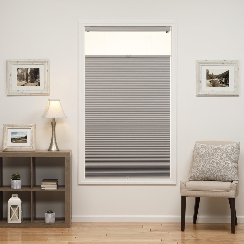 Sheba 1.5 inch Cordless Blackout Top Down bottom Up Cellular Shade Symple Stuff Blind Size: 67.5″ W x 64″ L Finish: Sterling Gray