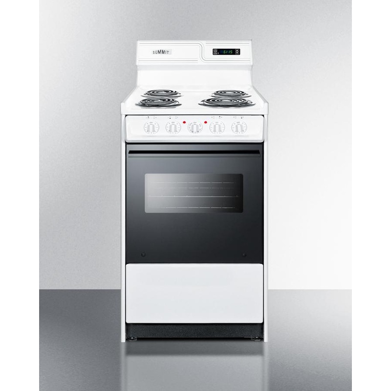 Summit WEM130DK 20″ Wide Electric Coil Top Range