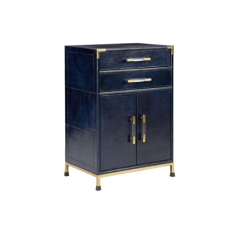 Atticus Brass 2 – Door Accent Cabinet Chelsea House