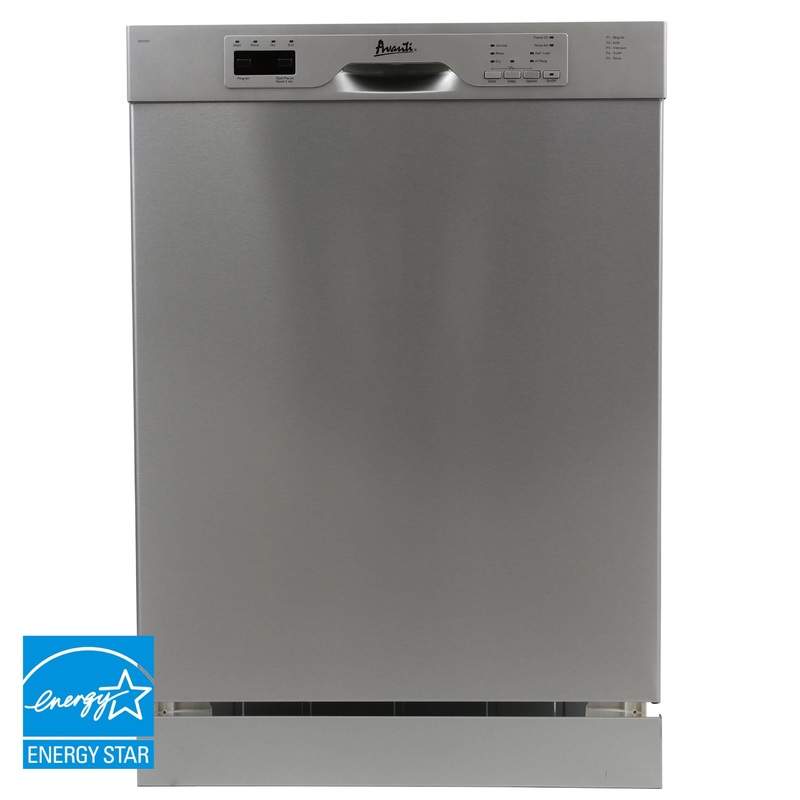 Avanti DWF24V3S 24″ Built In Dishwasher – Stainless Steel