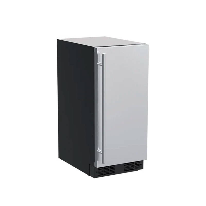 Marvel 25IM-BS-F-L 15″ Stainless Steel Crescent Cube Ice Maker