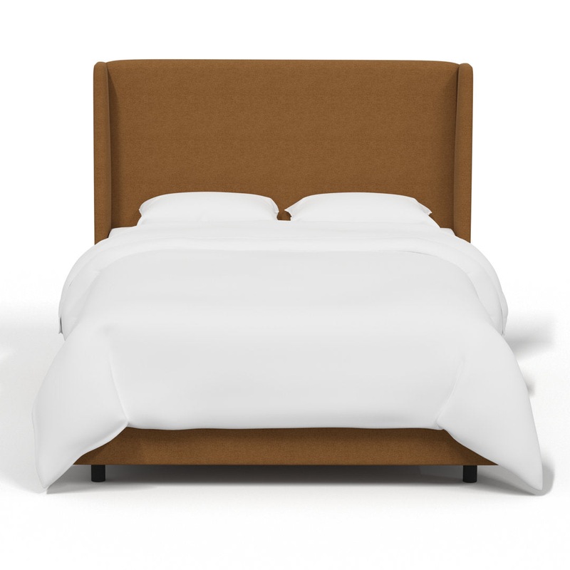Tilly Upholstered Bed Joss & Main Color: Textured Amber Linen Size: California King