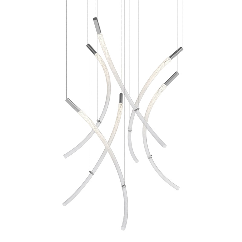 Flare 6-Light LED Chandelier