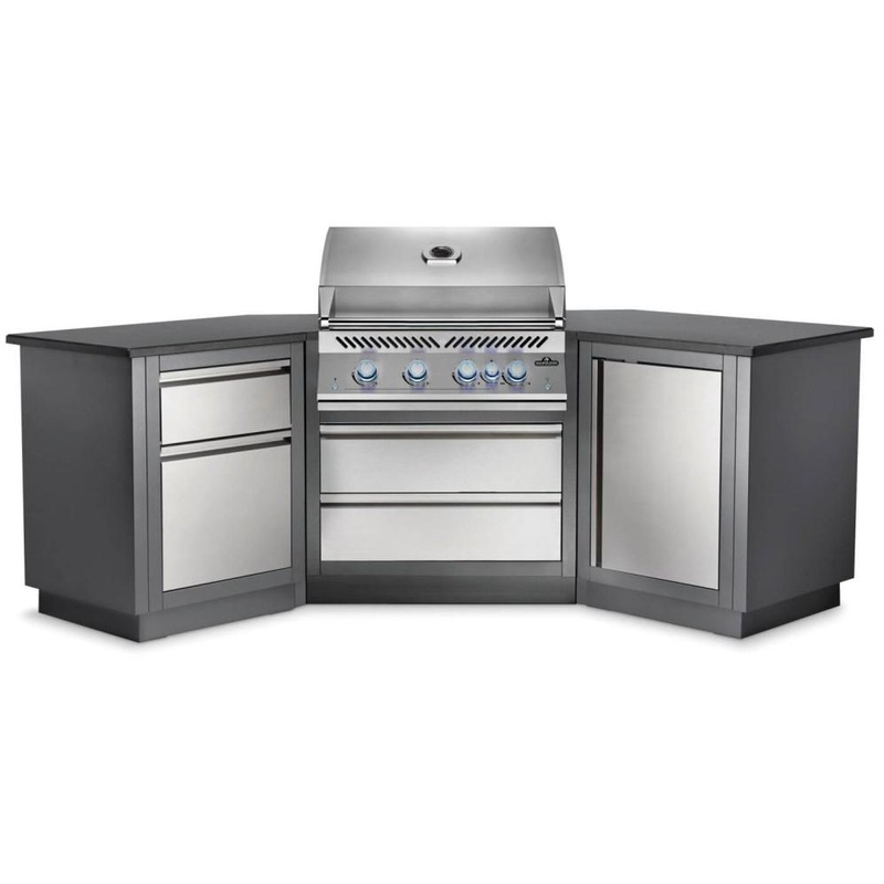 Napoleon Bbq ODK200BIG32RBNSS1 OASIS 200 Outdoor Kitchen, Built-in 700 Series 32 Built-in 700 Series 32 , Natural Gas, Stainless Steel