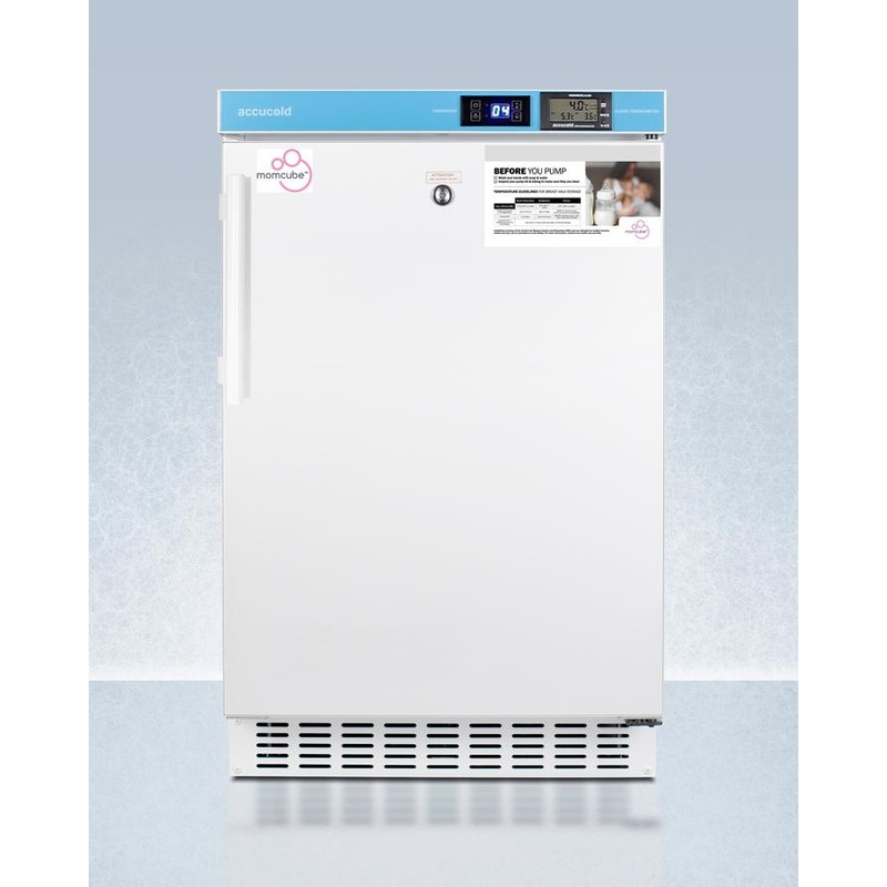 Summit ACR45LMC 2.65 Cu.Ft. Momcube Breast Milk Refrigerator, Ada Height
