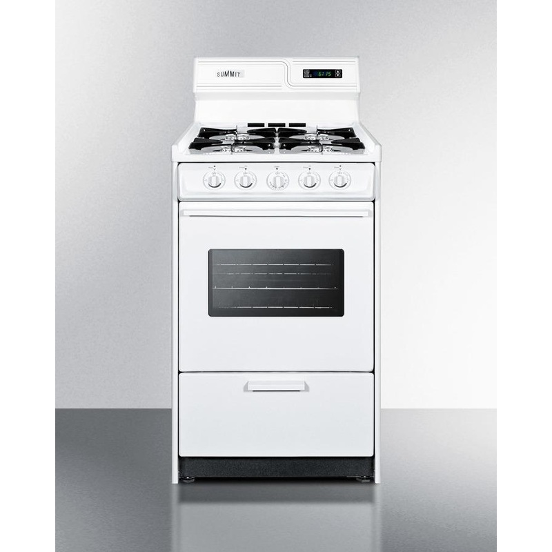 Summit WNM1307KW 20″ Wide Gas Range