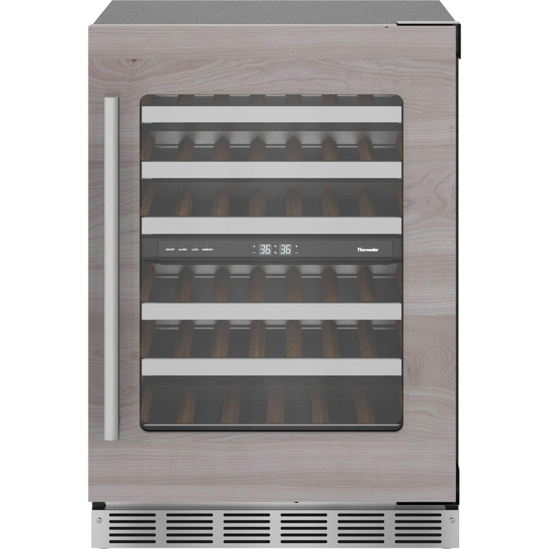 Thermador T24UW905RP Freedom Wine Cooler With Glass Door 24” T24Uw905Rp