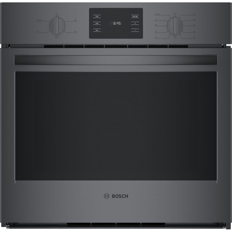 Bosch HBL5344UC 500 Series Single Wall Oven 30″ Black Stainless Steel
