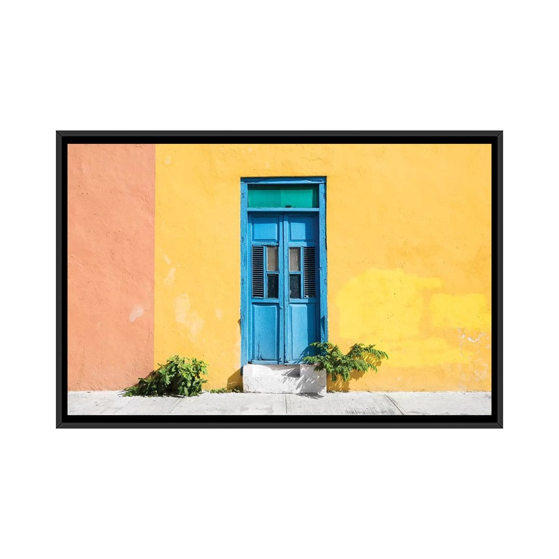 Colorful Street Wall’ by Philippe Hugonnard – Gallery-Wrapped Canvas Gicle on Canvas East Urban Home Mat Color: No Mat Size: 40″ H x 60″ W x 1.5″ D Format: Black Framed Canvas