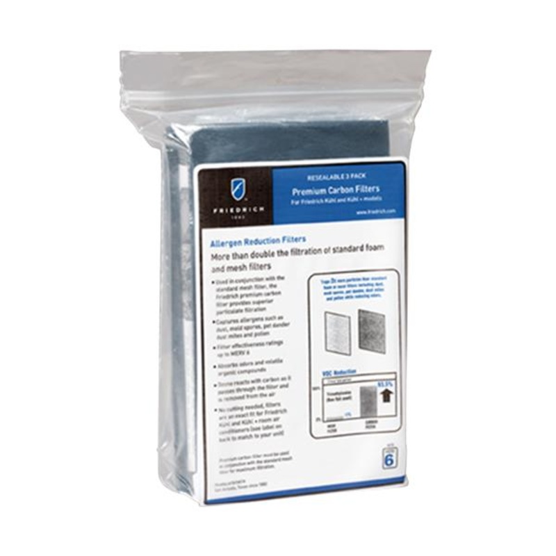 Friedrich KWCFS Kuhl CARBON FILTER KIT SMALL