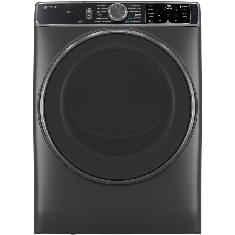 Ge Appliances PFD95GSPWDS Ge Profile Energy Star 7.8 Cu. Ft. Capacity Smart Front Load Gas Dryer With Steam And Sanitize Cycle