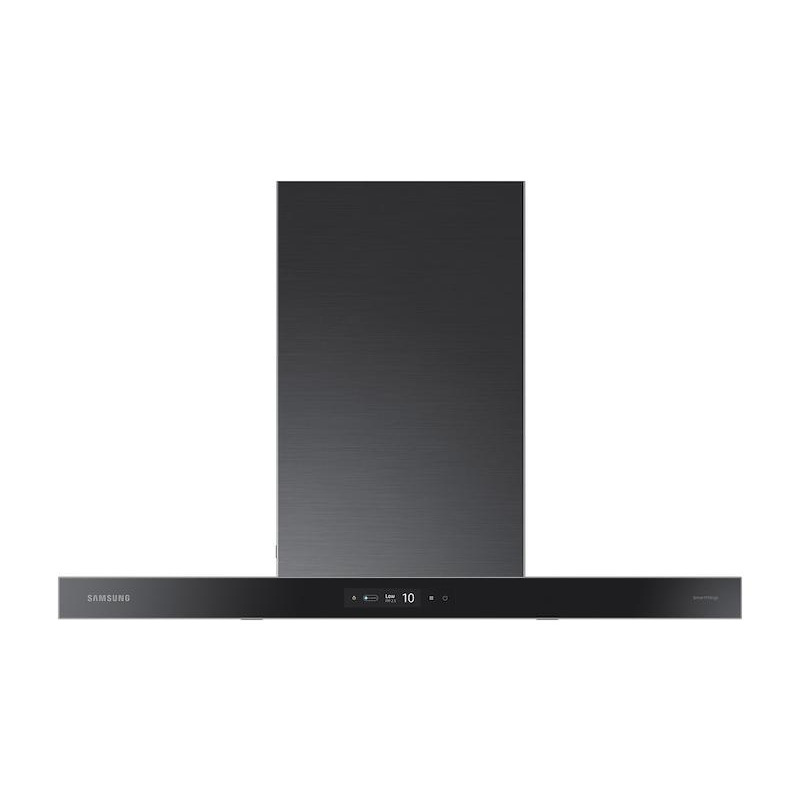 Samsung NK36CB700W33 36″ Bespoke Smart Wall Mount Hood With Lcd Display In Clean Deep Charcoal