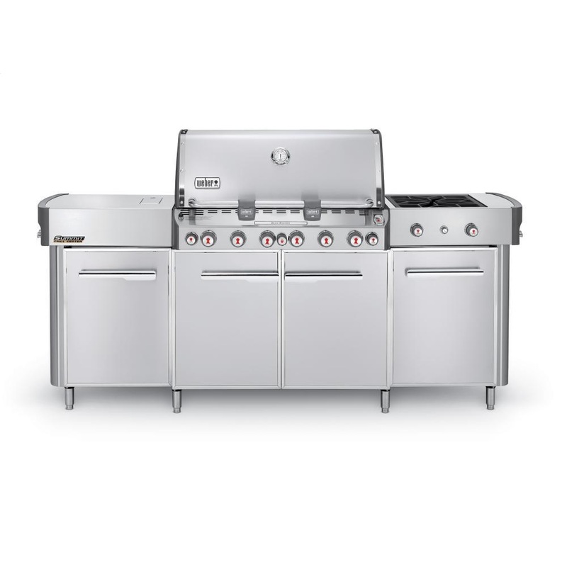 SUMMIT GRILL CENTER LP GAS – STAINLESS STEEL