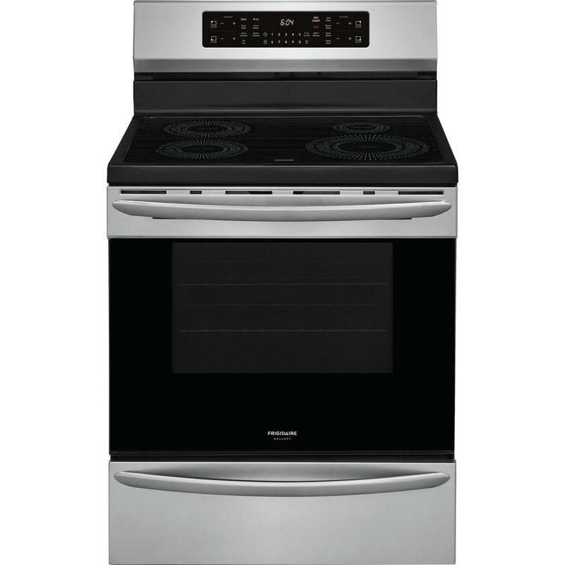 Frigidaire Gallery 30″ Freestanding Induction Range with Air Fry