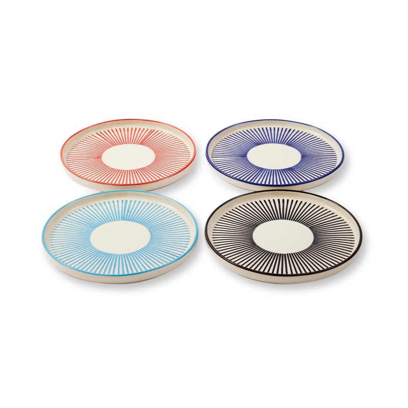 Marine Striped Plate (Set of 4)