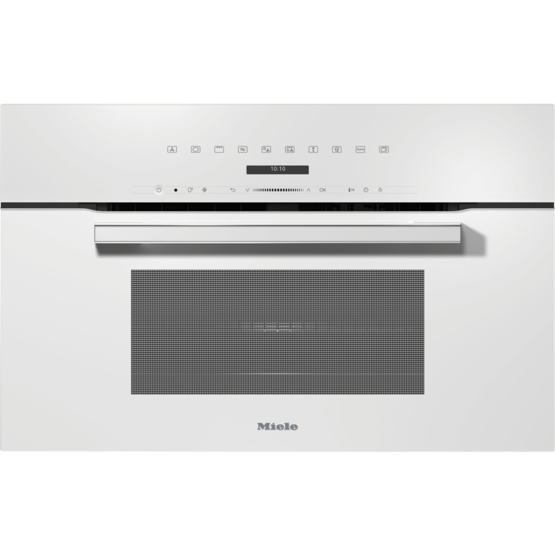 Miele H7270BM WHITE   30″ Compact Speed Oven In A Perfectly Combinable Design With Automatic Programs And Combi Modes.