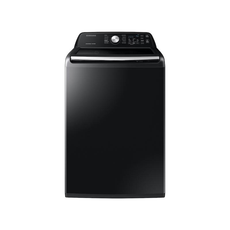 Samsung WA45T3400AV 4.5 cu. ft. Capacity Top Load Washer with Active WaterJet in Brushed Black