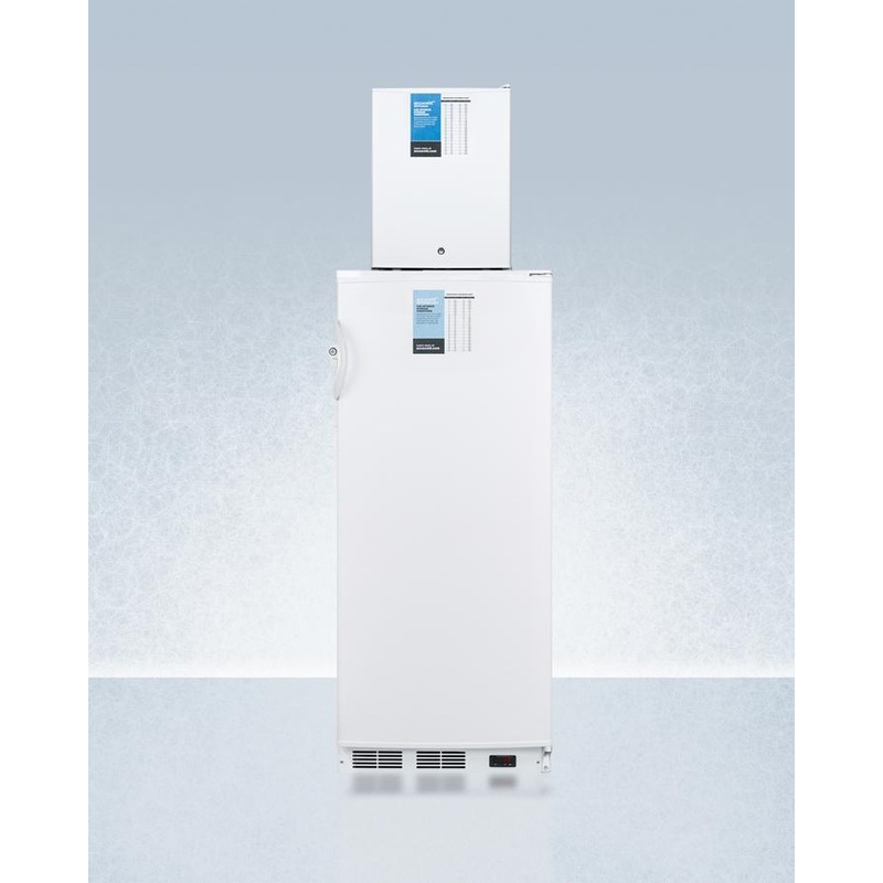Summit FFAR10FS30LSTACKPRO 24″ Wide All-refrigerator/all-freezer Combination