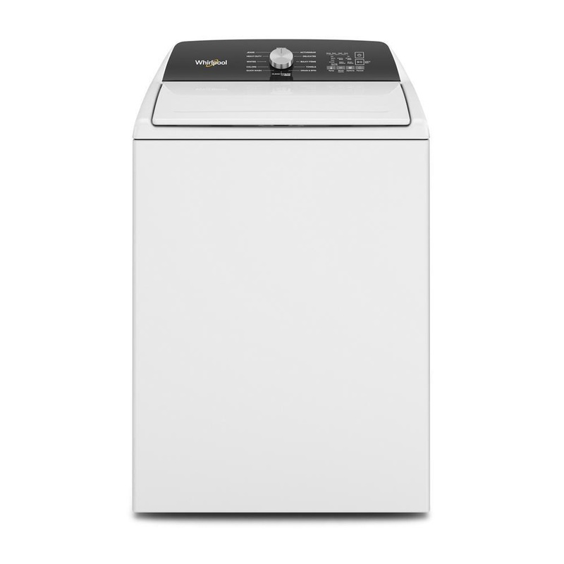 Whirlpool WTW5015LW 4.5 Cu. Ft. Top Load Agitator Washer with Built-In Faucet