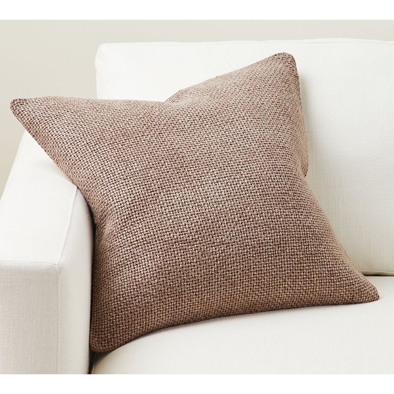 Faye Textured Linen Pillow Cover-20″x20″