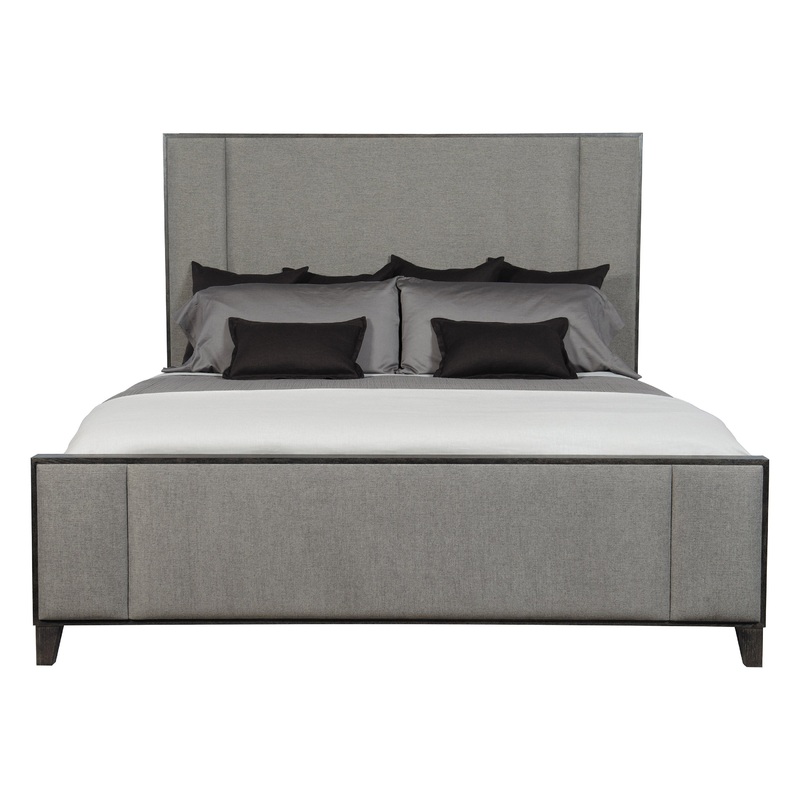 Linea Upholstered Panel Bed