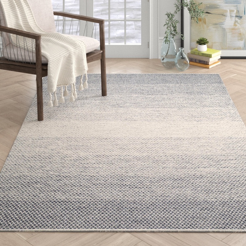 Aitken Hand Woven Cotton Geometric Rug Dakota Fields Rug Size: Rectangle 6′ x 9′