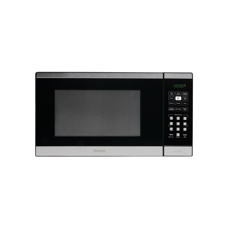 DBMW1126BBS Danby 1.1 cu. ft. Countertop Microwave in Black and Stainless Steel