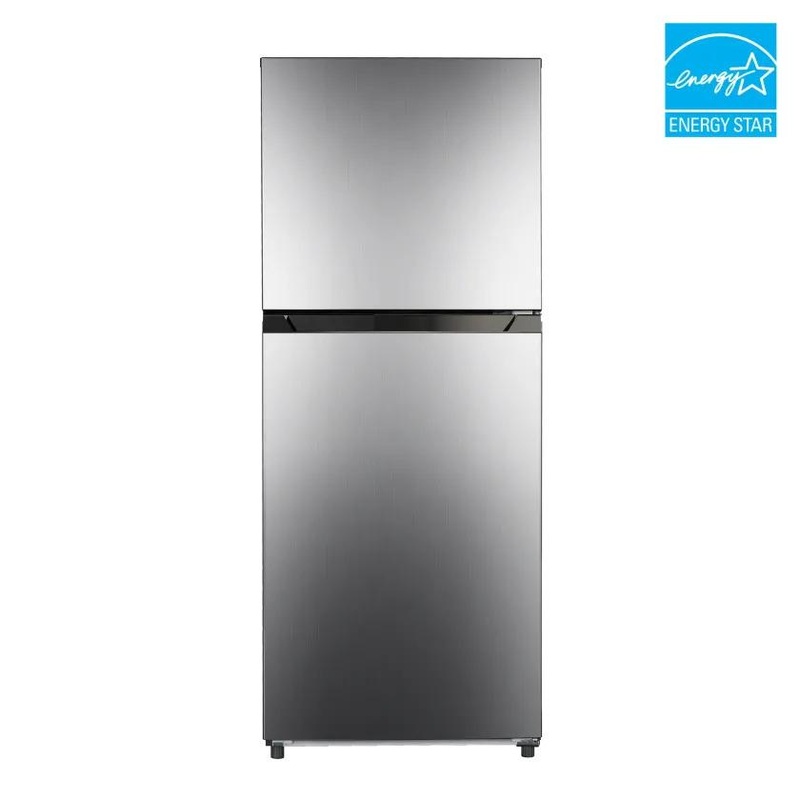 Element Appliance ENR10TFGBS Element 10.1 Cu. Ft. Top Freezer Refrigerator – Stainless Steel