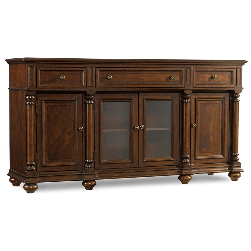 Leesburg 72″ Wide 3 Drawer Sideboard Hooker Furniture