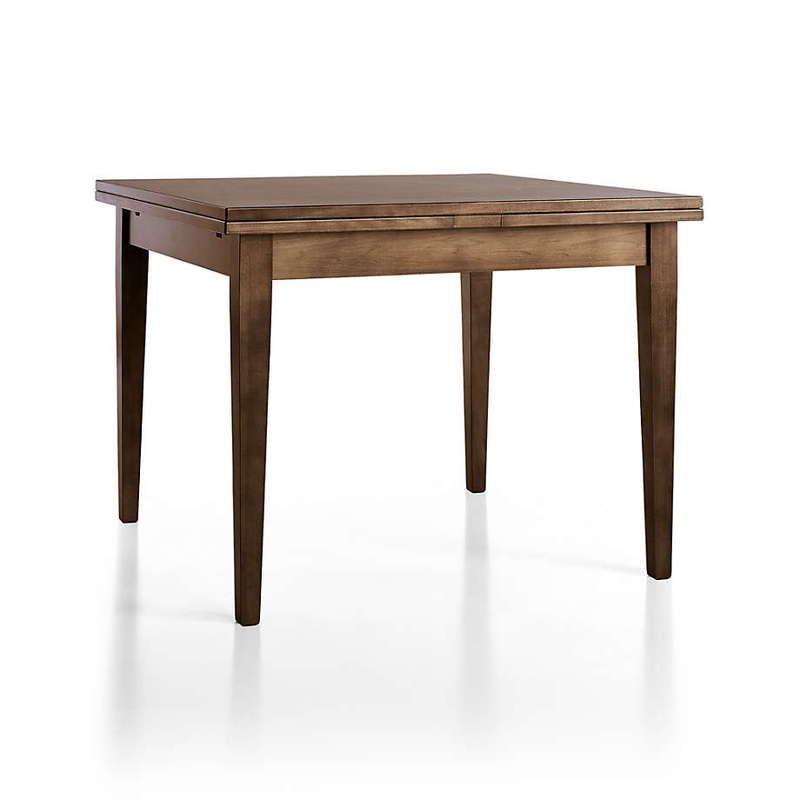 Pratico Nero Noce Extension Square Dining Table
