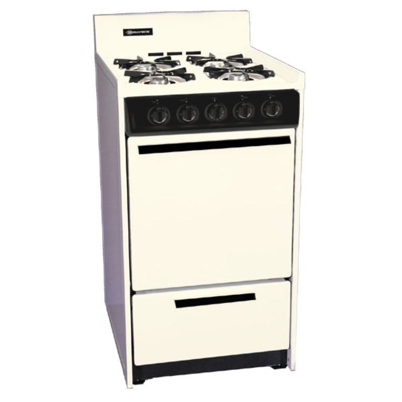 Summit SNM110CP 20″ Wide Gas Range In Bisque With Battery Start Ignition; Replaces Snm110C
