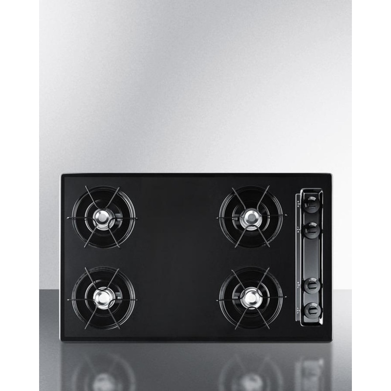 Summit TNL05P 30″ Wide 4-burner Gas Cooktop