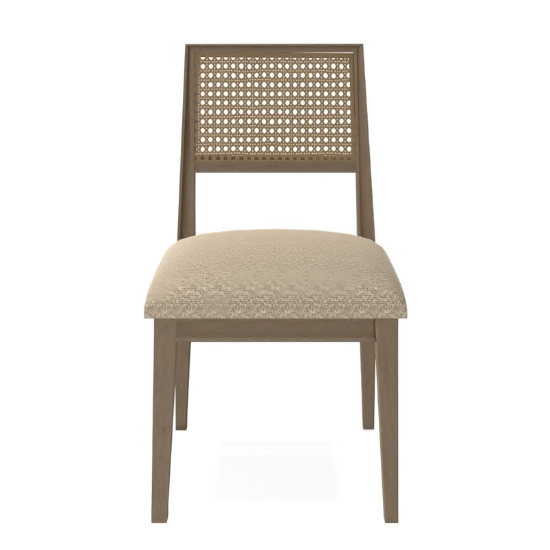 Deleon Side Chair in Light Brown – Set of 2