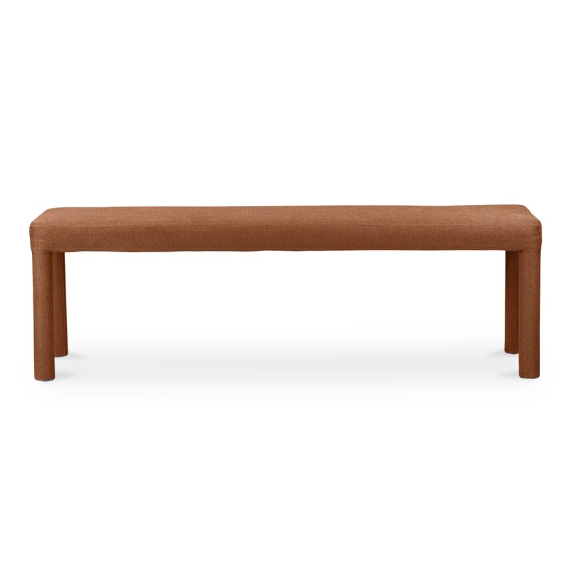 Elegant Upholstered Bistro Bench