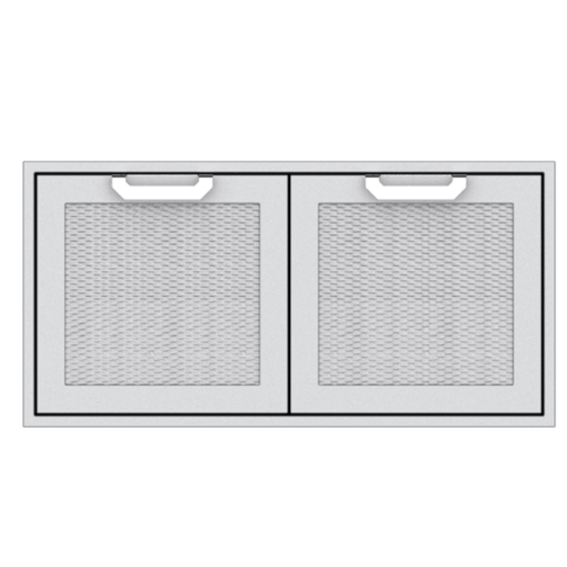 Hestan AGAD42DG Hestan 42″ Double Access Doors Agad – Dark Grey (Custom Color: Pacific Fog)