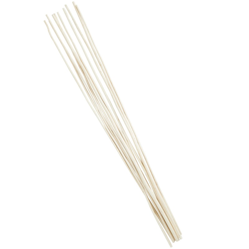 Jute Rope Tall Sticks Decor Natural Foliage Primrue Flowers/Leaves Color: White Size: 39.5″ H X 2″ W X 2″ D