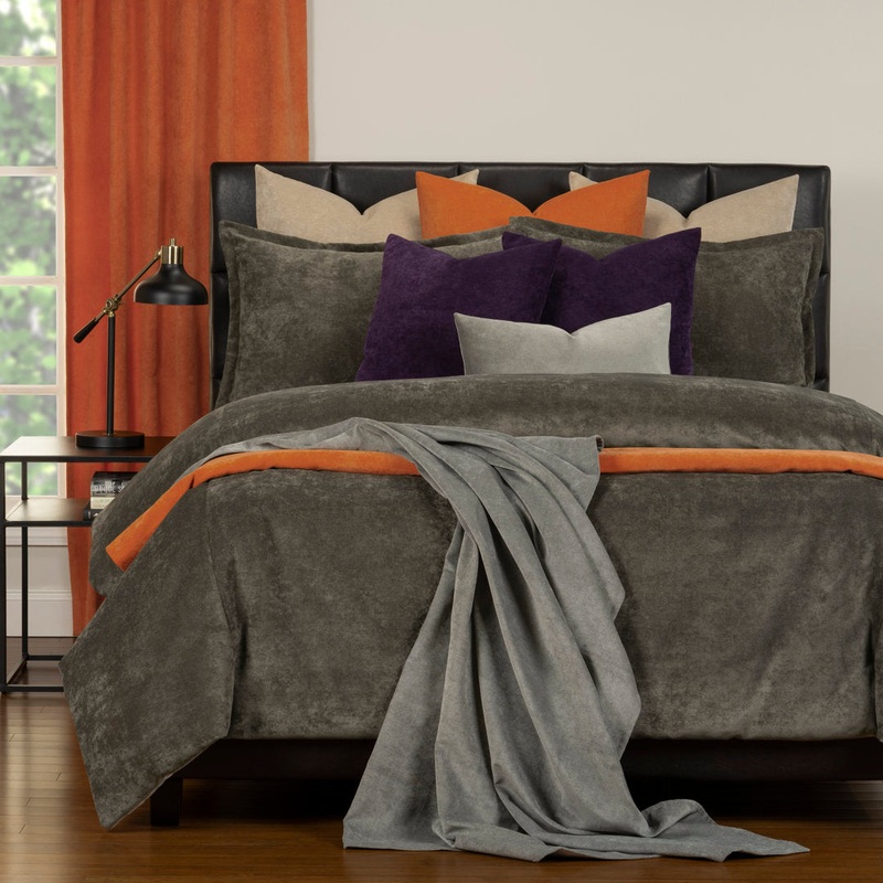 Mixology Duvet Cover & Insert Set Siscovers Color: Umber Size: Queen Duvet Cover + 2 Shams