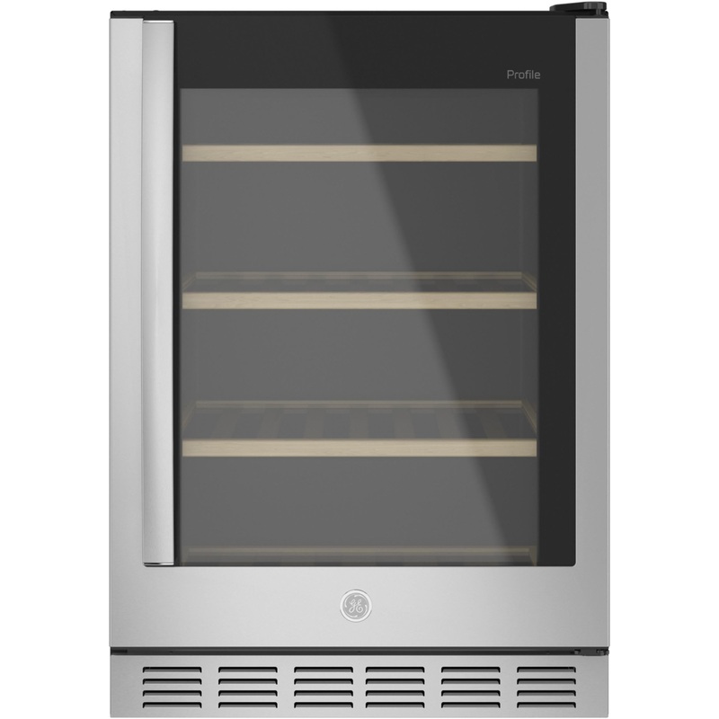 PVS06BSPSS GE Profile 155-Can or 52-Bottle Beverage Center