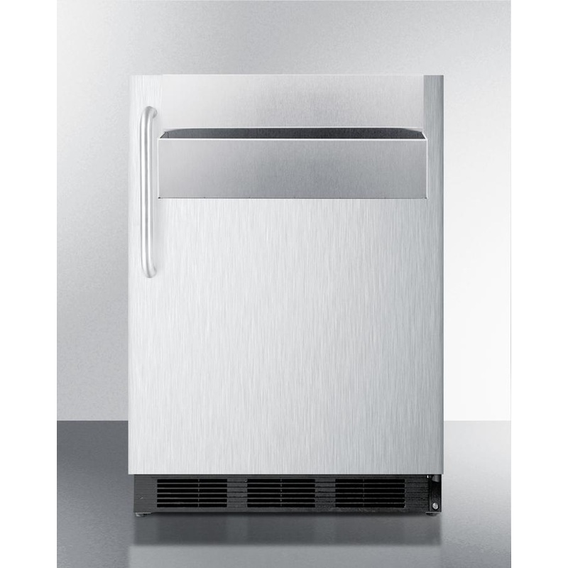 Summit SPR7BOSSTSR 24″ Wide Outdoor All-Refrigerator, With Speed Rail