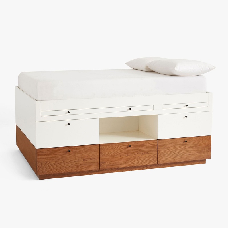 west elm x pbt Modern Captains Bed-Full