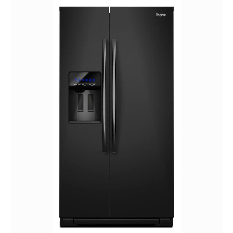Whirlpool WSF26C2EXB 26 cu. ft. Side-by-Side Refrigerator with In-Door-Ice Plus System