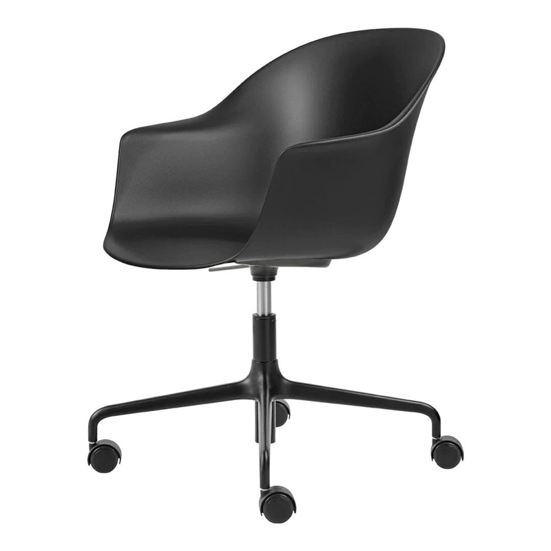 Bat Meeting Chair 4-Star Base with Castors – Height Adjustable
