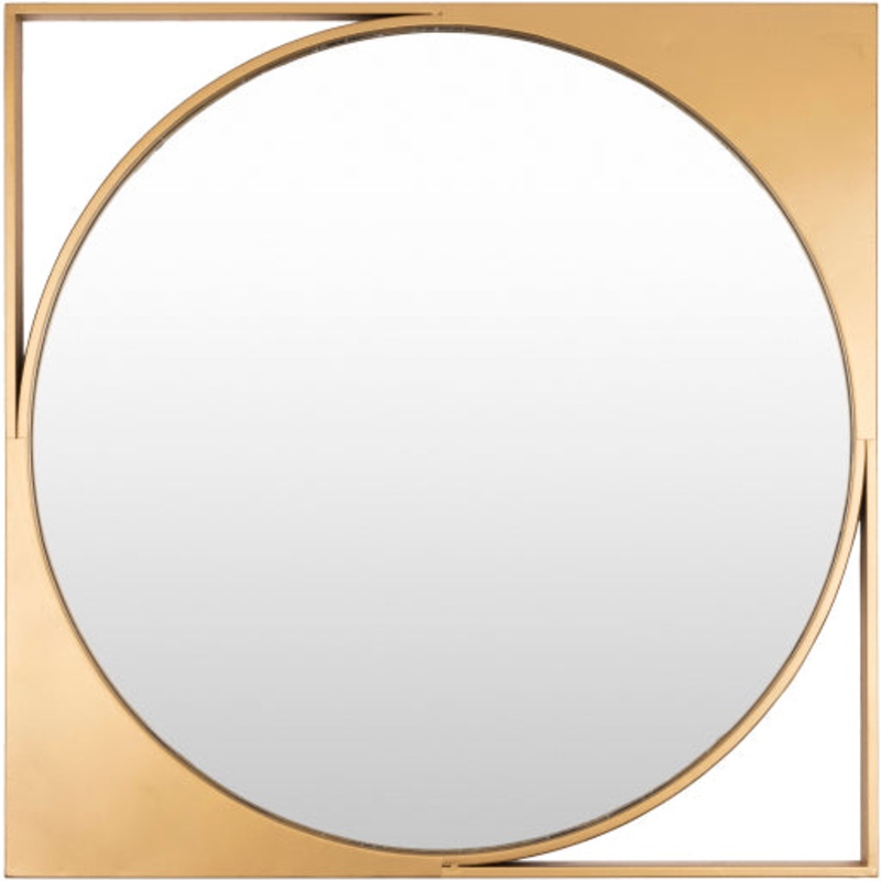 Bauhaus Style Accent Mirror