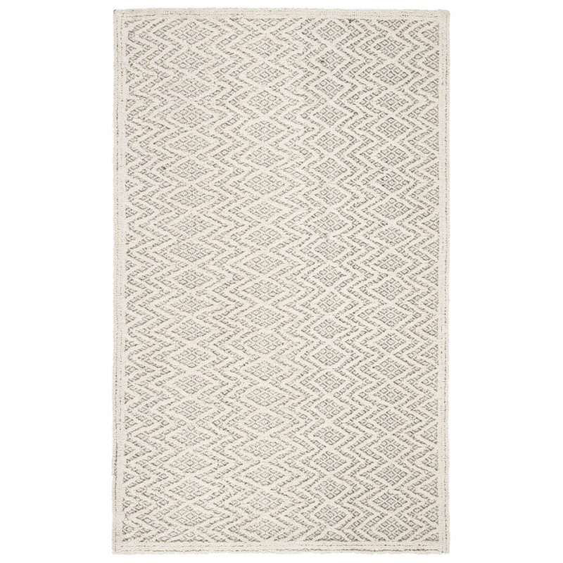Hamlin Trace Hand Tufted Wool Geometric Rug Union Rustic Rug Size: Rectangle 2’3″ x 4′