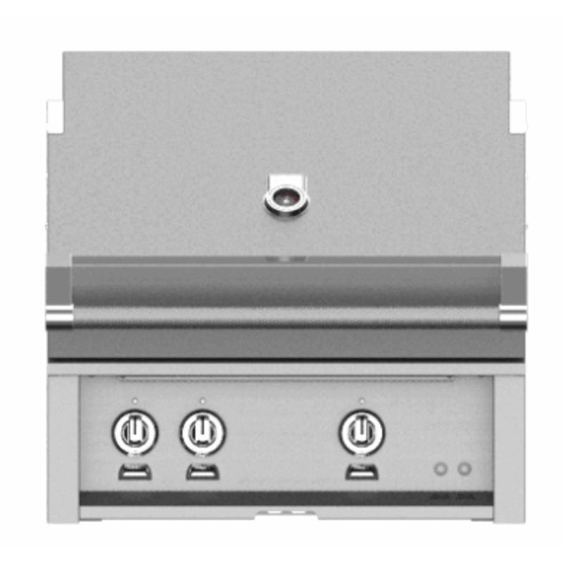Hestan GABR30LPDG Hestan 30″ Liquid Propane Gas Built In Grill Gabr30 – Dark Grey (Custom Color: Pacific Fog)