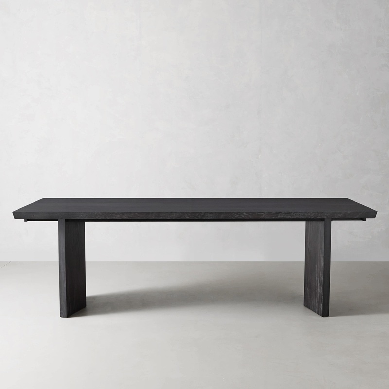 Knife Edge Extendable Dining Table, Rectangular, 96 – 132, Wood