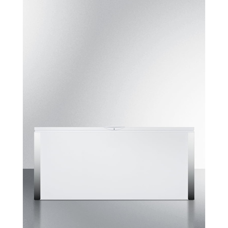 Summit EQFF222 Commercially Listed 23.8 Cu.Ft. Frost-Free Chest Freezer In White With Digital Thermostat For General Purpose Use; Replaces Scff220