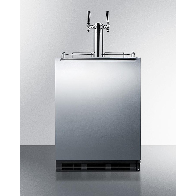Summit SBC58BLBIADACFTWIN 24″ Wide Built-in Cold Brew Coffee Kegerator, ADA Compliant